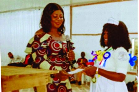 Aspirant Speaks To Nursing Graduates