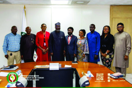 Ecowas Commission President Reaffirms Commitment To Staff Welfare In Meeting With Esmcu Delegation