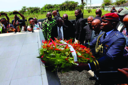 Boakai Pays Tributes To Ex-Leaders -Calls For National Unity