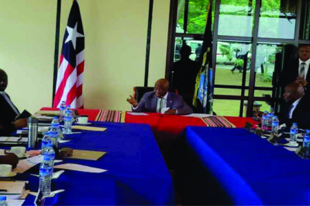Boakai Cautions Cabinet On Making National Issues A Priority