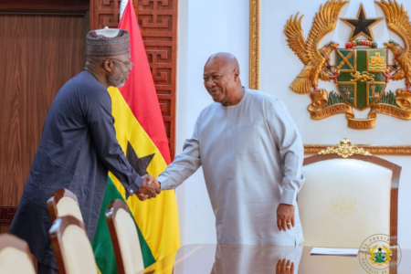 Prexy Touray, Pres. Mahama Discuss ECOWAS’ Future