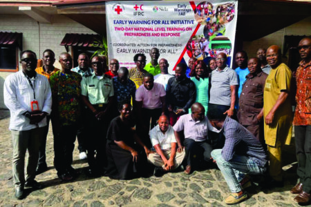 LNRCS Concludes “Early Warning For All” Training