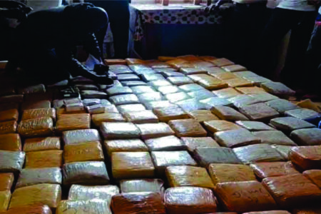 Joint Security Intercepts US$77,200 Drug Shipment