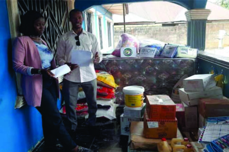 Gov’t, IOM Donate To Human Trafficking Victims